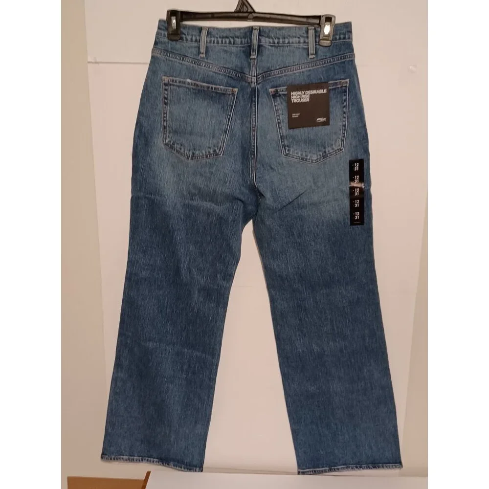 Silver Jeans Women's Highly Desirable Trouser High Rise 12 x 31 MSRP $88.00 - Picture 8 of 8